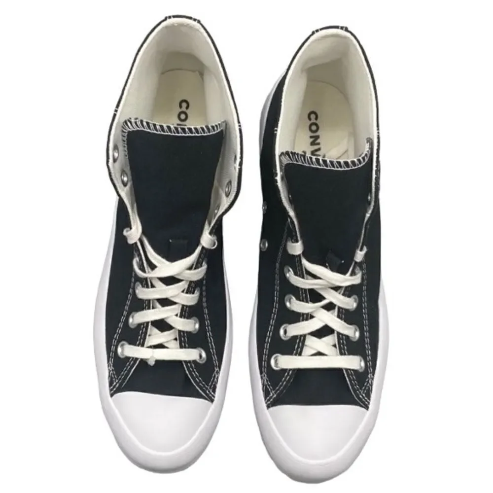 CONVERSE Chuck Taylor ⭐️ All Star ⭐️ Black White High Top Sneaker Shoes Size 9 - Picture 2 of 8